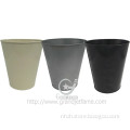 household waste bucket galvanized metal waste bucket